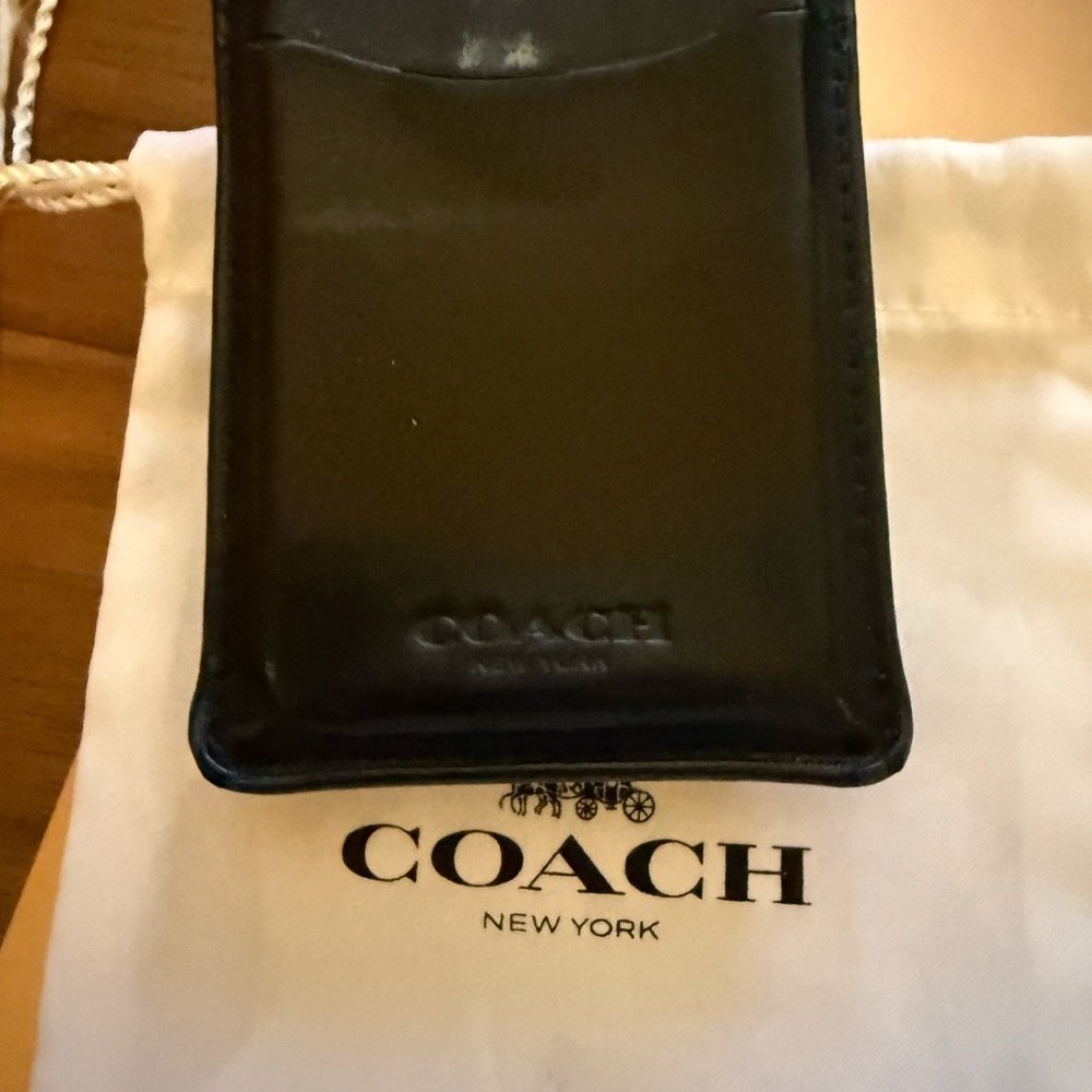 Coach Money Clip Card Case